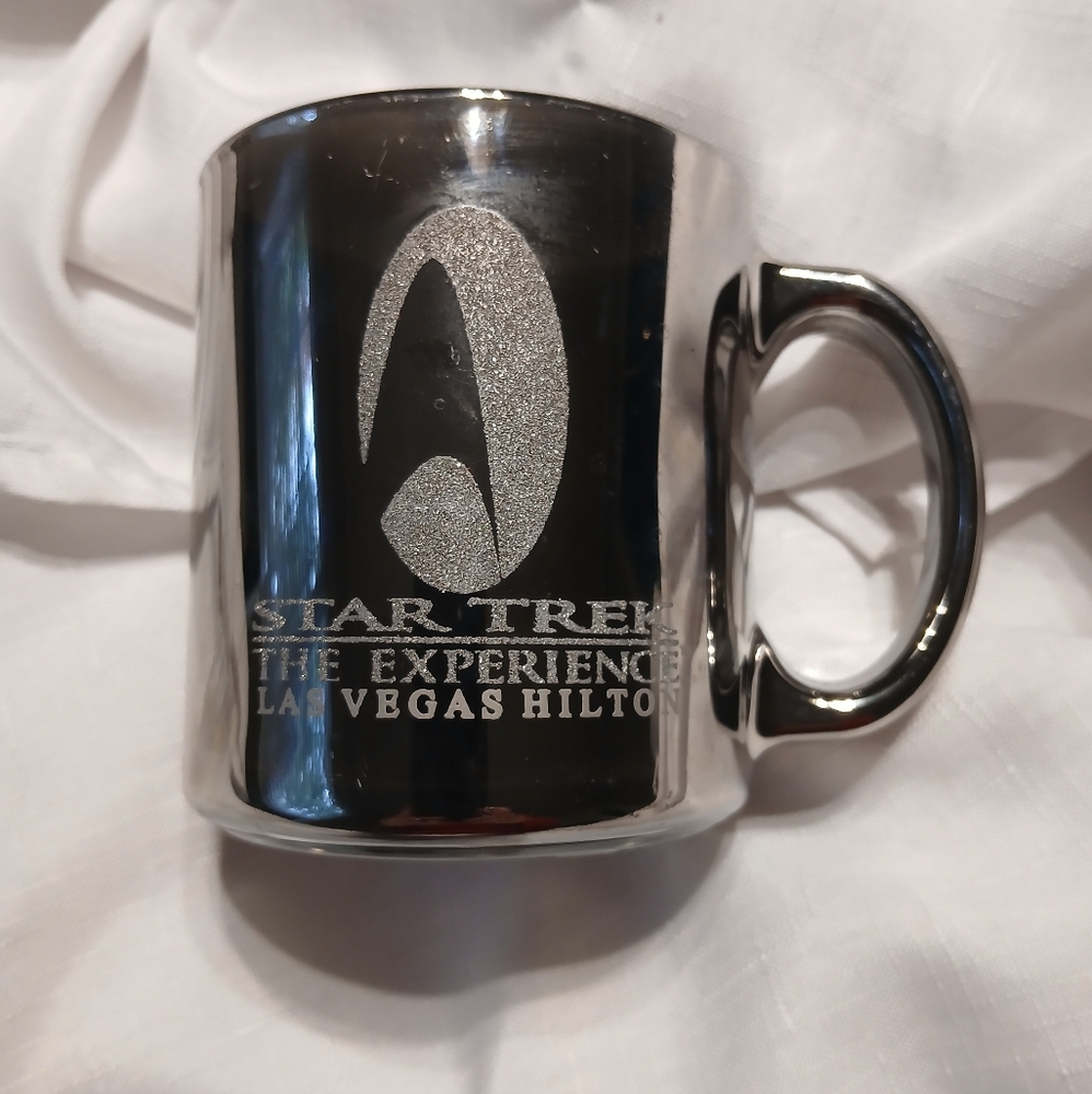 Star Trek 1997 The Experience Silver Mug